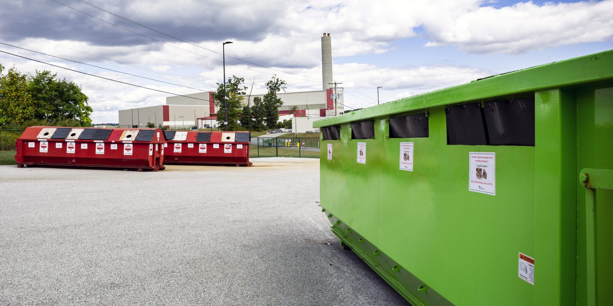 Recycling drop off center ycswa